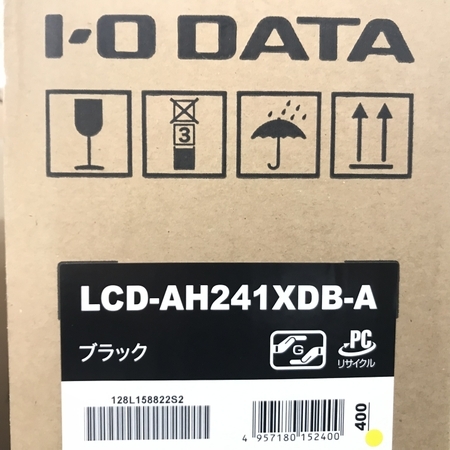 ネット通販売 IO DATA LCD-AH241XDB-A 広視野角ADSパネル採用 23.8型ワイド液晶ディスプレイ  良好 Y6233905