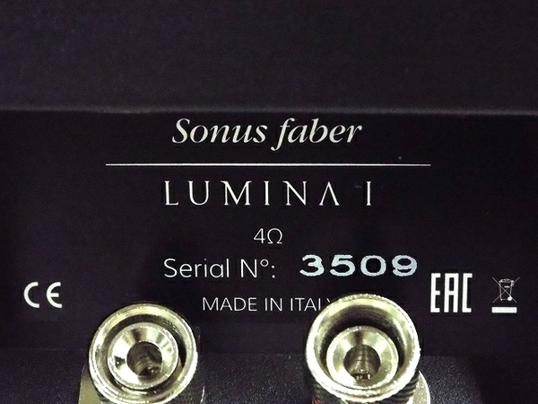 Sonus faber lumina 1 スピーカー ペア 音響 ソナス・ファベール