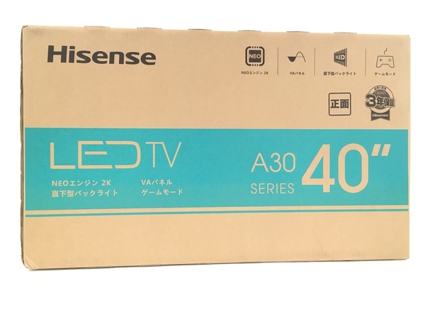 Hisense ハイセンス 40A30G 40インチ 液晶テレビ 2021年製 未開封 未
