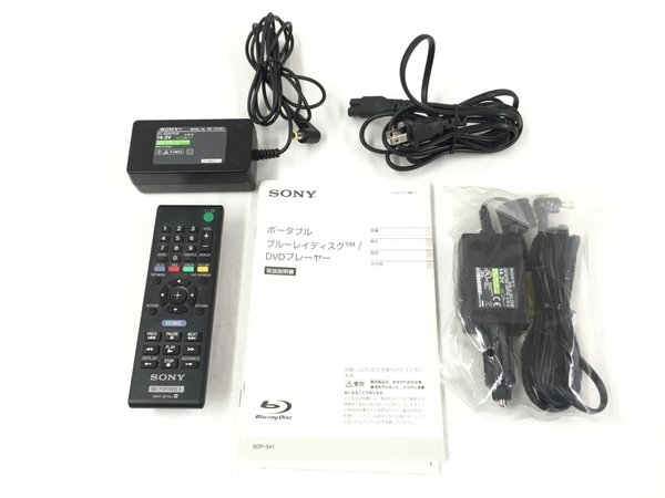 SONY BDP-SX1 ポータブル ブルーレイディスク DVDプレーヤー リモコン