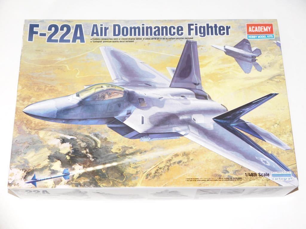 最大64％オフ！ 上等な アカデミー 12212 1 48 F-22A 航空支配戦闘機 Air Dominance Fighter experienciasalud.com experienciasalud.com