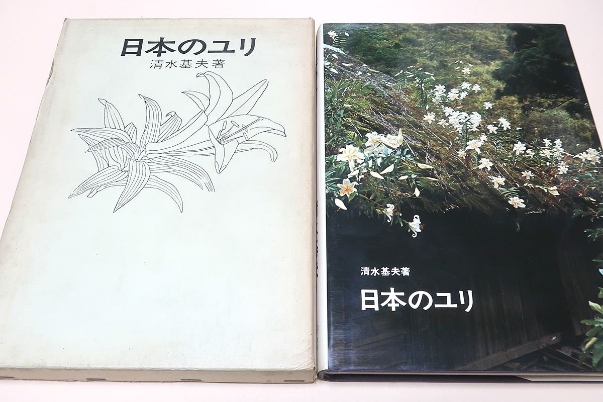 日本のユリ/清水基夫/日本のユリとそれにまつわる花の文化が園芸専門家の清水氏により完成したのは嬉しいことであり文献としても実に貴重_画像1