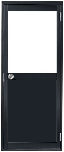 アルミサッシ トステム (ＬＩＸＩＬ) 内付 勝手口ドア 框ドアタイプ W785×H1841 （07818）