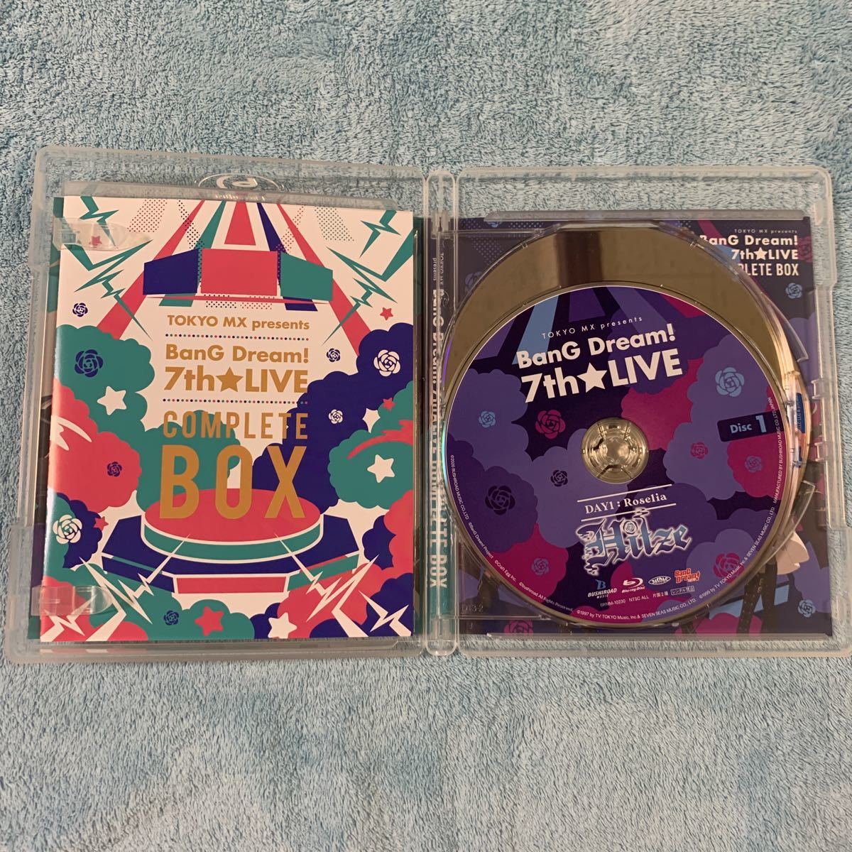 Paypayフリマ バンドリ Bang Dream 7th Live Complete Box Blu Ray ロゼリア レイズアスイレン ポッピンパーティ