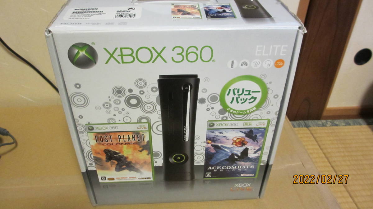 ○日本正規品○ マイクロソフト XBOX360本体 有線コントローラー2本