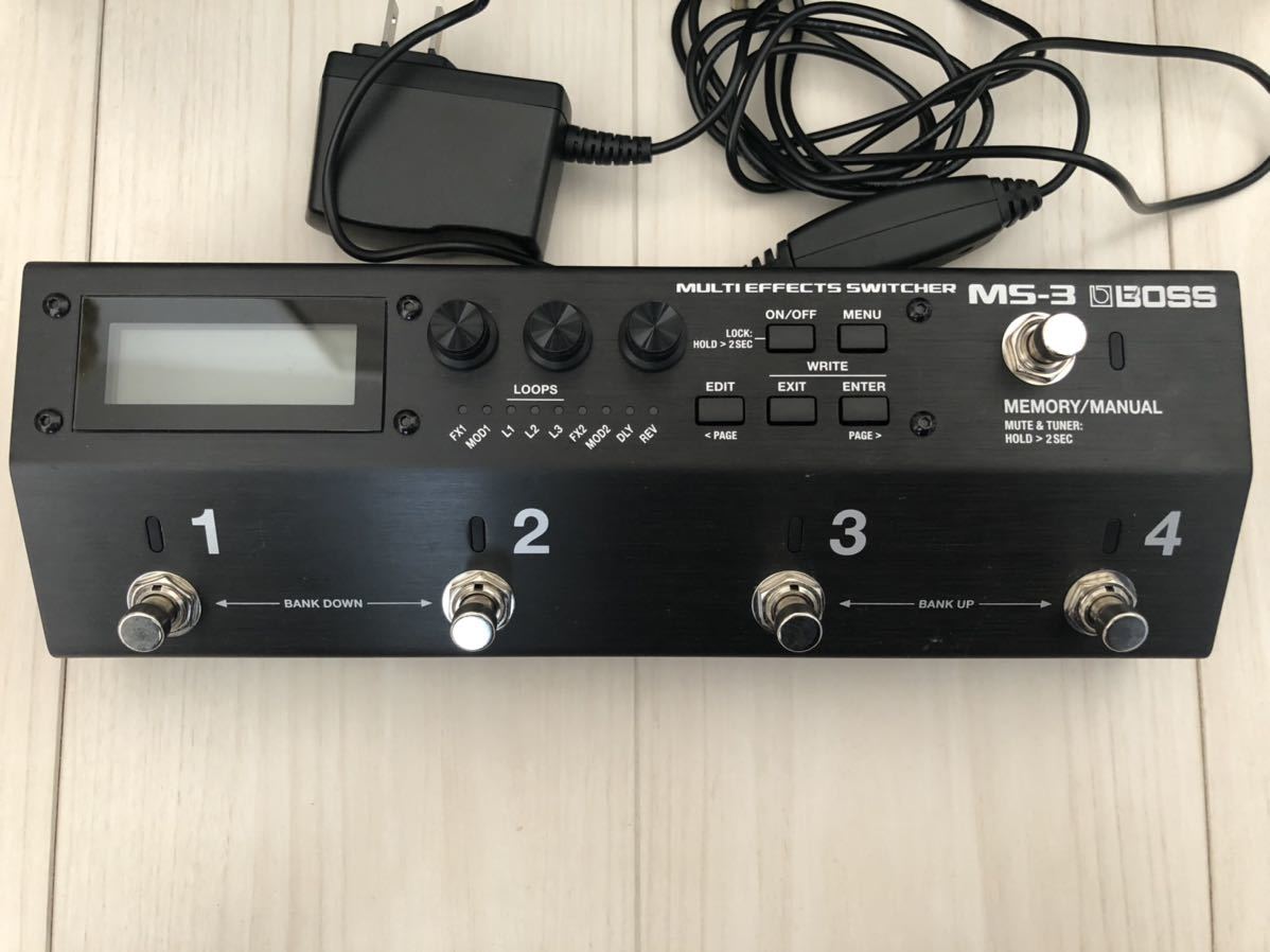 BOSS マルチエフェクター スイッチャー MS-3 | monsterdog.com.br