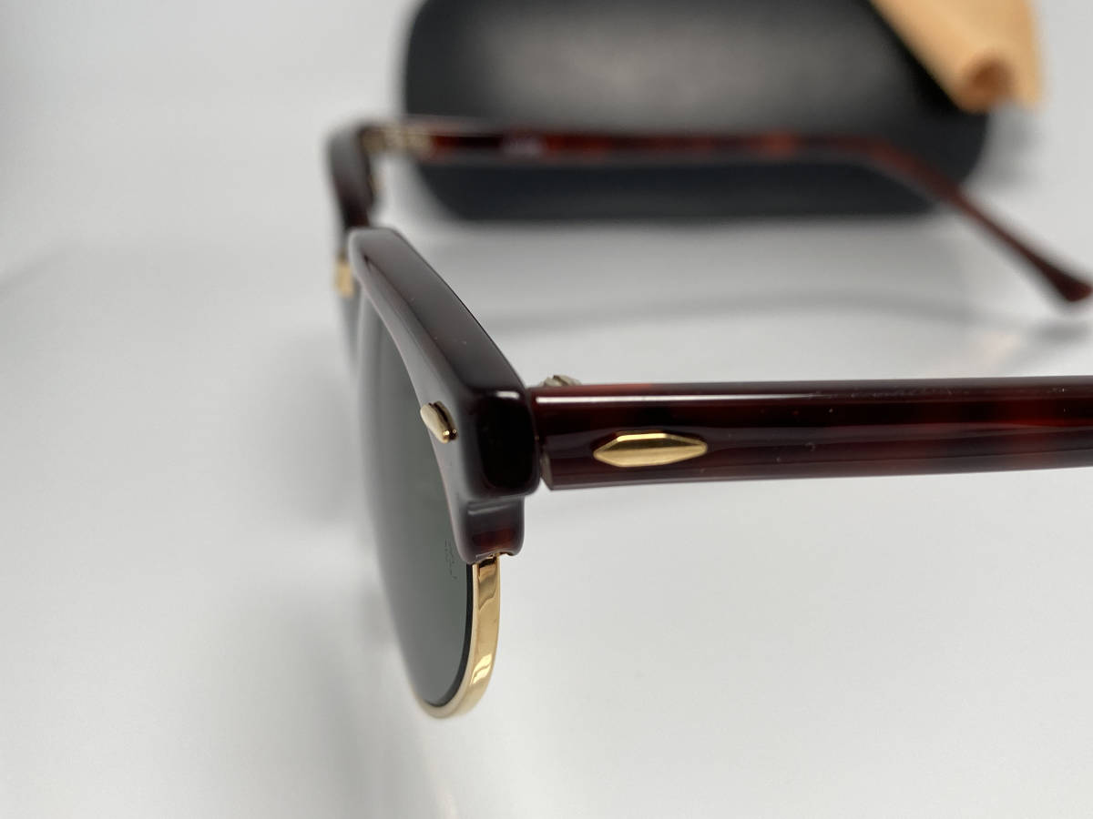 Ray-Ban レイバン ボシュロム クラブマスターオーバル W1264 USA Yahoo!オークション - B&L RAY-BANボシュロムレイバン