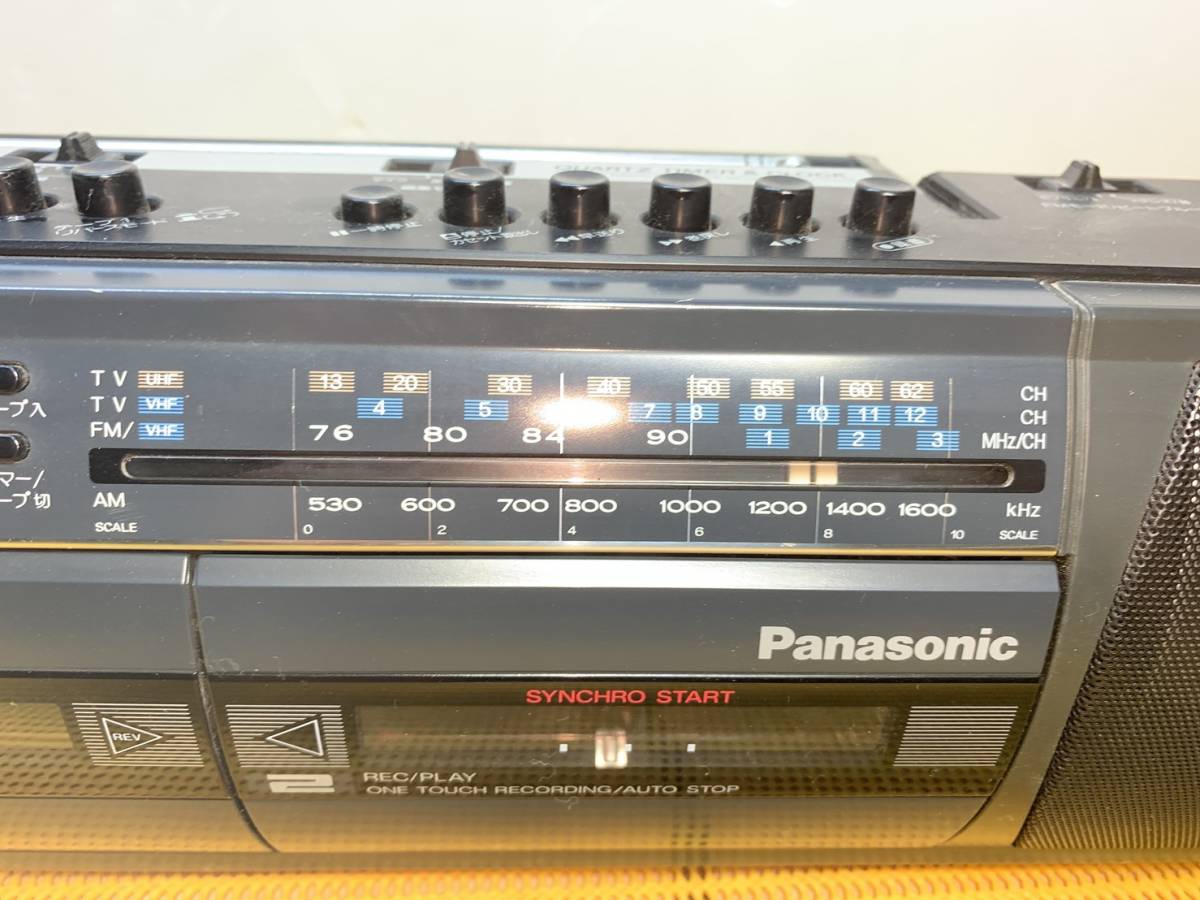 貴重 Panasonic パナソニック カセットデッキ ラジカセ RX-FW25_画像8