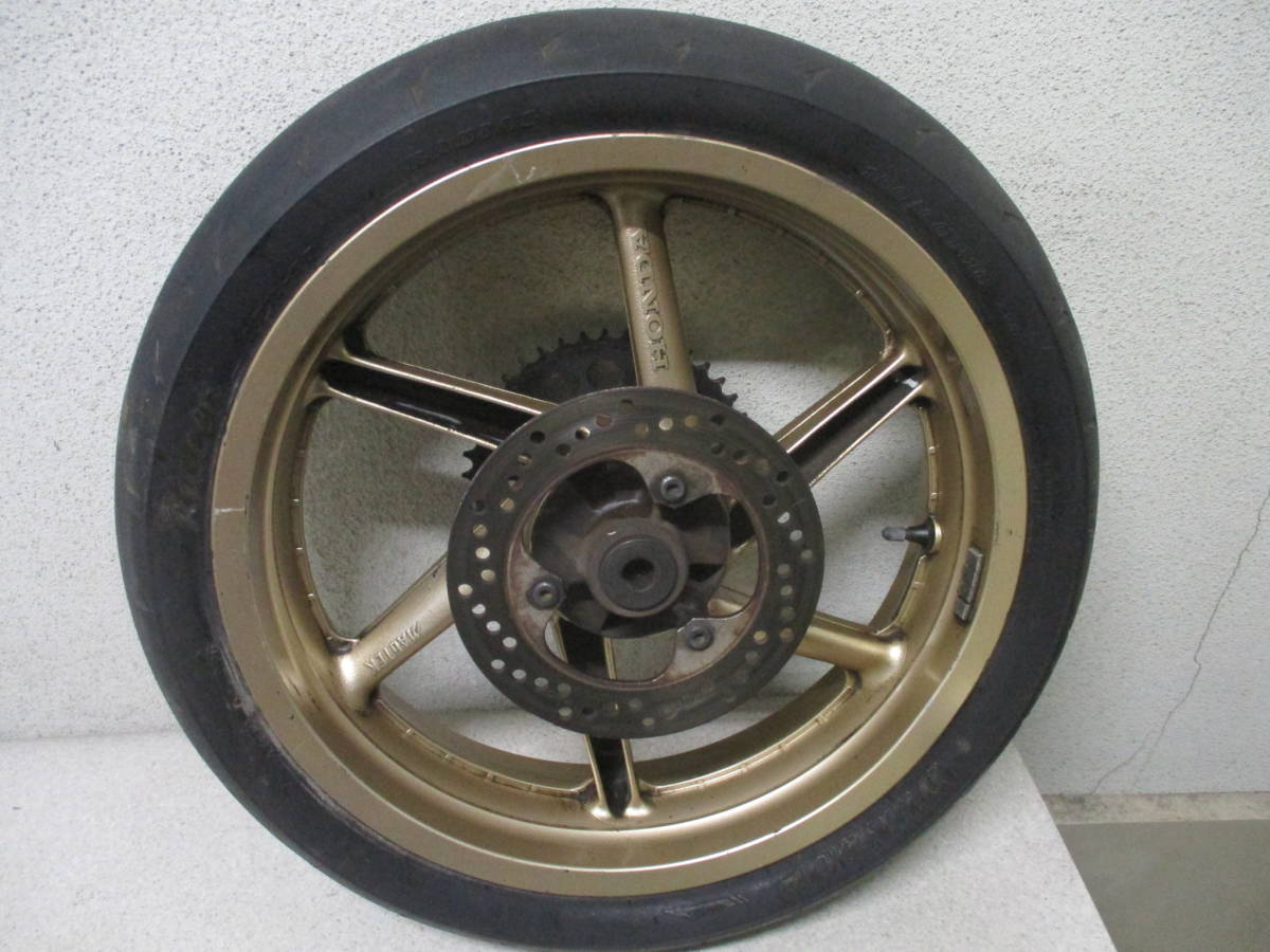 HONDA NSR250 MAGTEK マグネシウムホイール ゴールド リアホイール