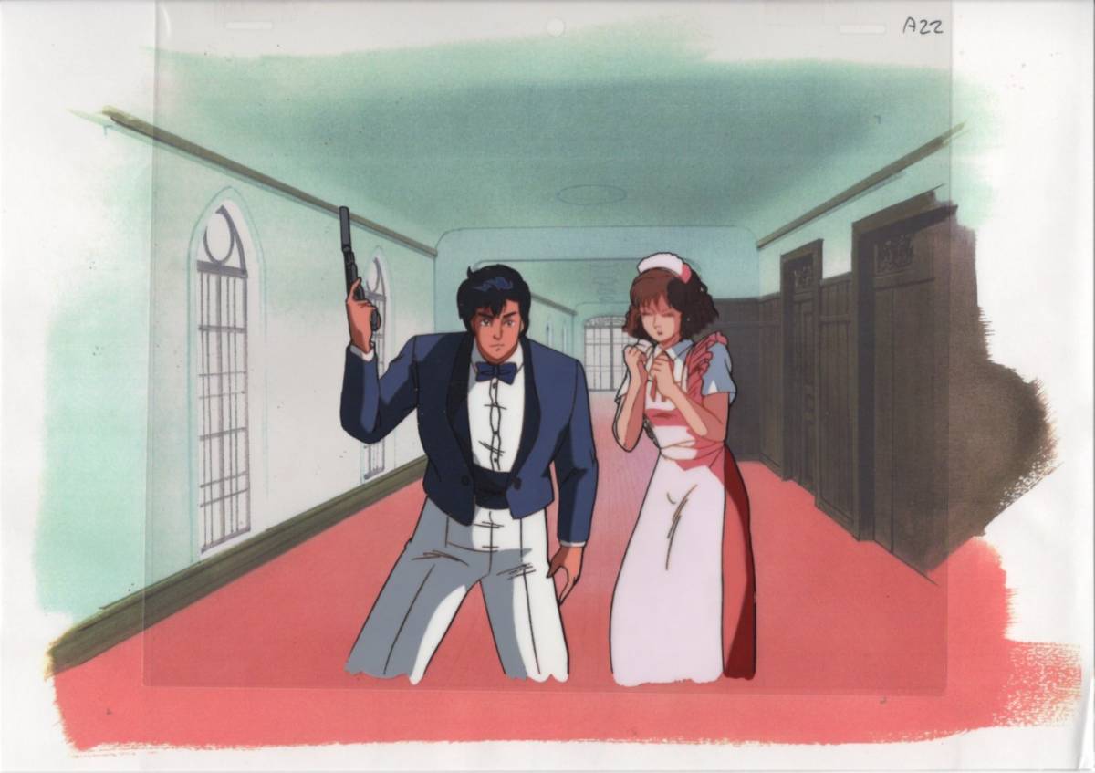 シティーハンター セル画 7 ♯ 原画 動画 レイアウト イラスト シティーハンター セル画 7 ♯ 原画 動画 レイアウト イラスト