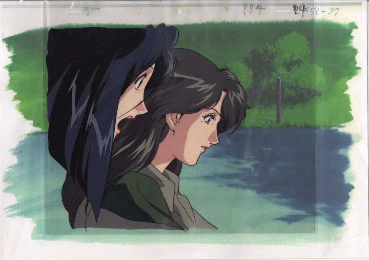 シティーハンター 直筆合致背景画付 セル画 6 ♯ 原画 シティーハンター 直筆合致背景画付 セル画 6 ♯ 原画