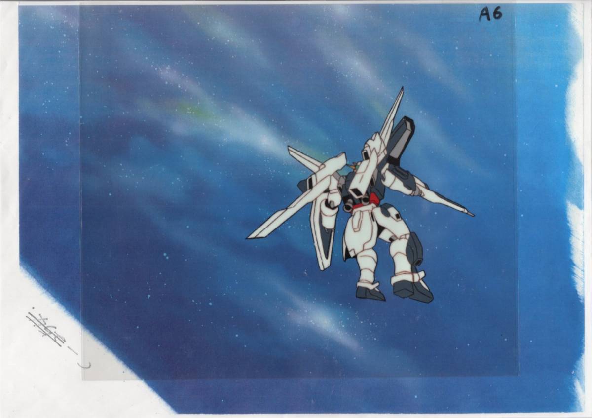 ガンダム セル画 4枚セット 6 ♯ 原画 レイアウト イラスト 設定 ガンダム セル画 4枚セット 6 ♯ 原画 レイアウト イラスト 設定