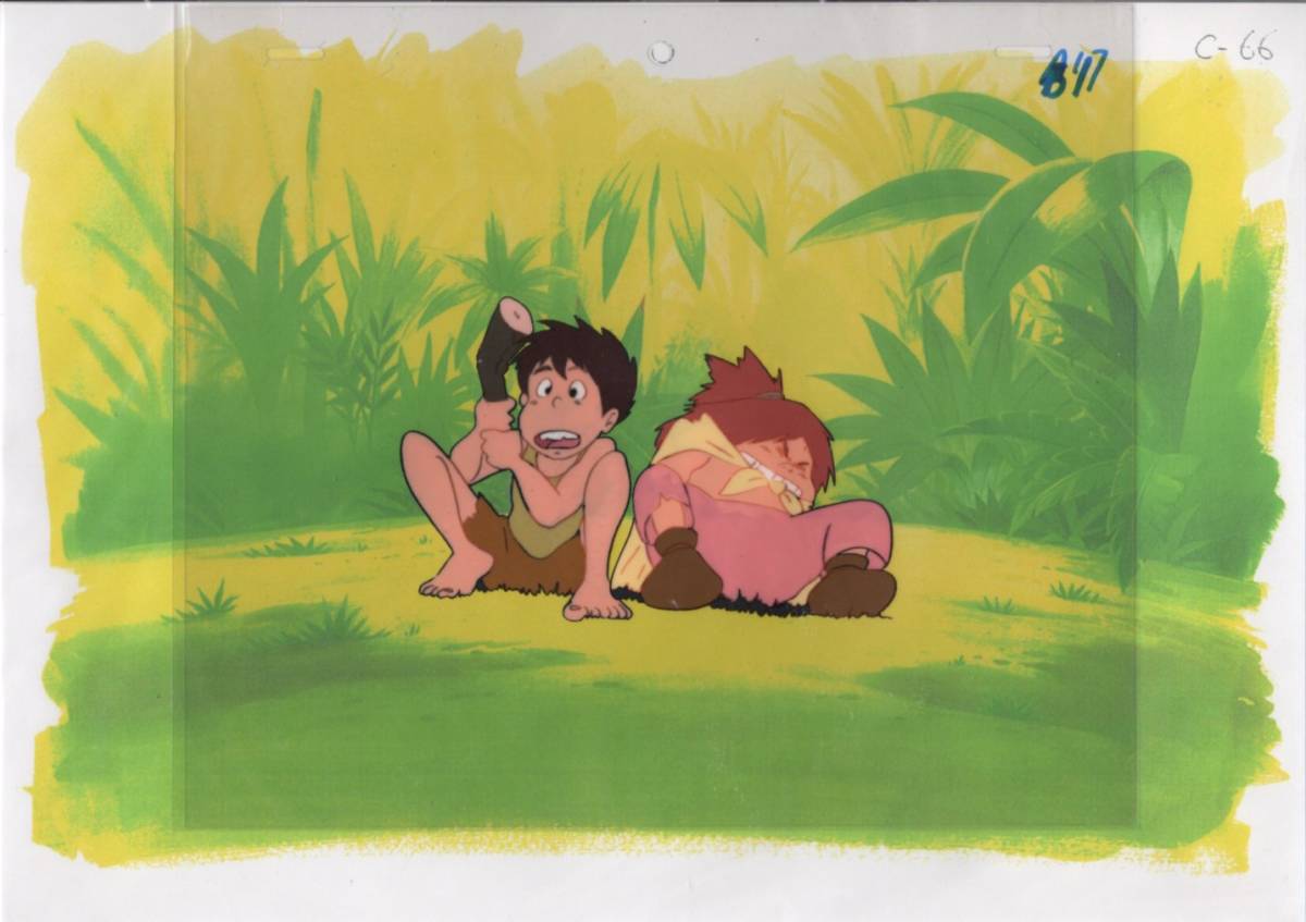  future Conan cell picture 2 # original picture animation layout illustration setting materials antique 
