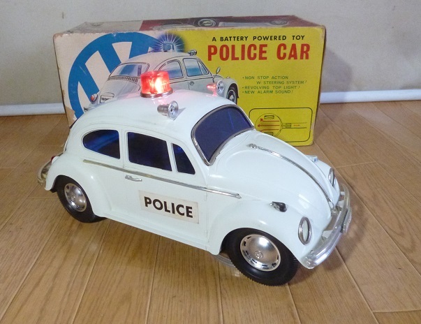 No.061 ■おもちゃ Alps Police Car パトカー 希少 日本製。の画像1