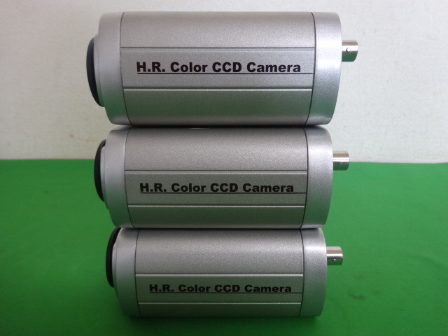 6682* H.R. color CCD Camera security camera 3 pcs summarize not yet verification 