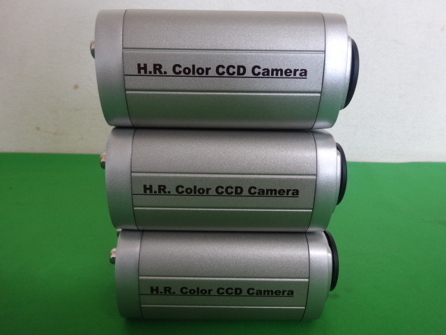 6682* H.R. color CCD Camera security camera 3 pcs summarize not yet verification 