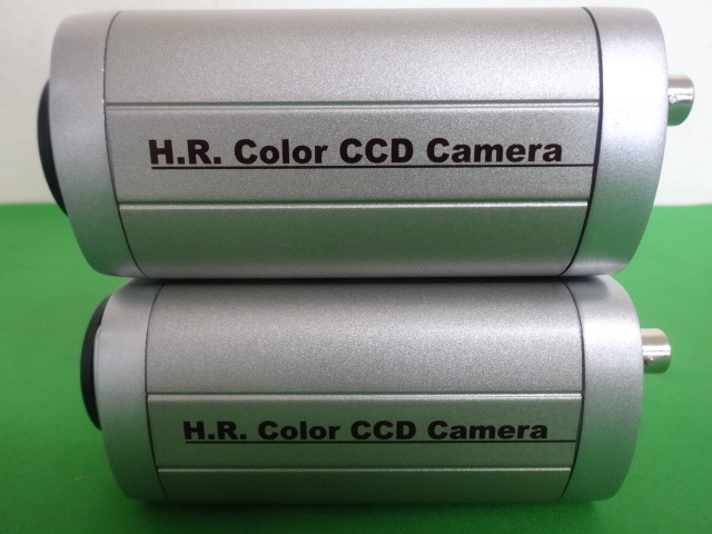 6680* не использовался товар камера системы безопасности H.R. Color CCD camera KPC2612N/NL 2 позиций комплект текущее состояние товар 