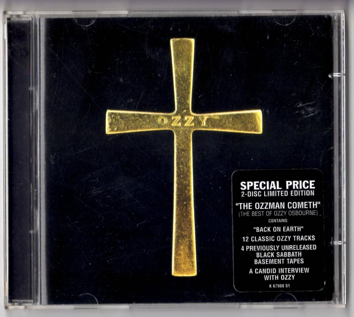Used CD 輸入盤 オジー・オズボーン Ozzy Osbourne『グレイテスト・ヒッツ〜オズマン・コメス』- The Ozzman Cometh(1997年)2枚組全18曲US