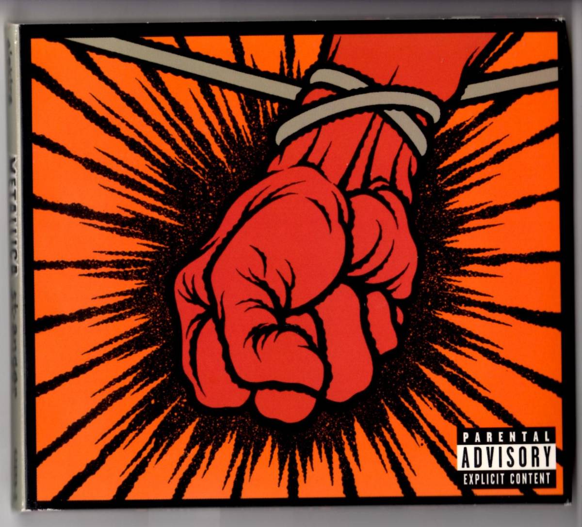 Used CD 輸入盤 メタリカ Metallica『セイント・アンガー』- St. Anger(2003年)全11曲アメリカ盤デジパック