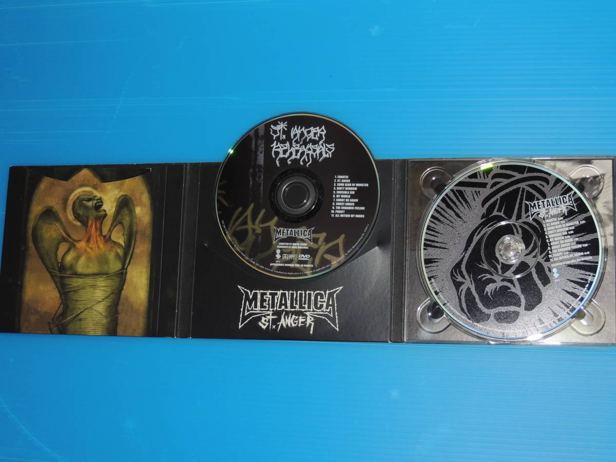 Used CD 輸入盤 メタリカ Metallica『セイント・アンガー』- St. Anger(2003年)全11曲アメリカ盤デジパック