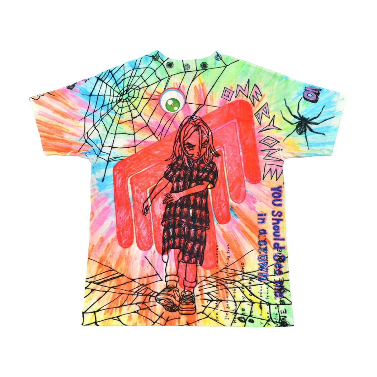 新品READYMADE Billie Eilish Kaikai Kiki 村上隆コラボTシャツ　レディーメイド_画像2