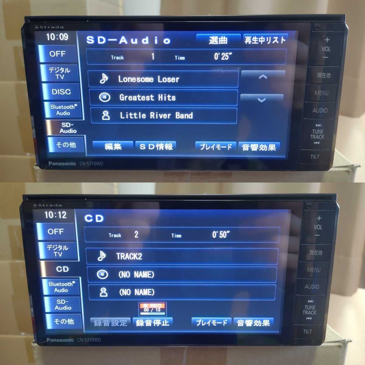 スバル純正 SDナビ Panasonic ストラーダ CN-S310WDFA DVD スバル純正 SDナビ Panasonic ストラーダ CN-S310WDFA DVD