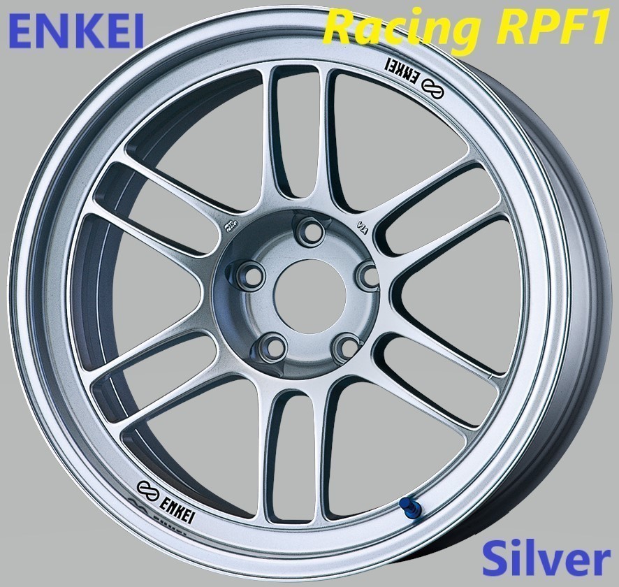 【購入前に在庫・納期要確認】ENKEI Racing RPF1 SIZE:9J-18 +35 PCD:114.3-5H Color:Silver ホイール2本セット 5穴