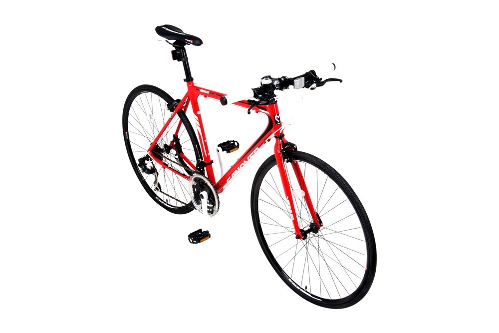 ランキング上位のプレゼント 自転車 アルミフレーム 軽量 700c レッド CANOVER(カノーバー) クロスバイク アウトレット シマノ21段変速  組立必要品 VENUS CAC-021-530 - Lサイズ以上 - semanadalinguaalema.com.br