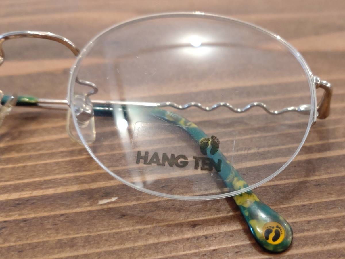 493 お洒落なテンプル HANGTEN ハンテン HT-8108 のヴィンテージ な生産終了品 激レア 眼鏡/メガネ/フレーム(ナイロール