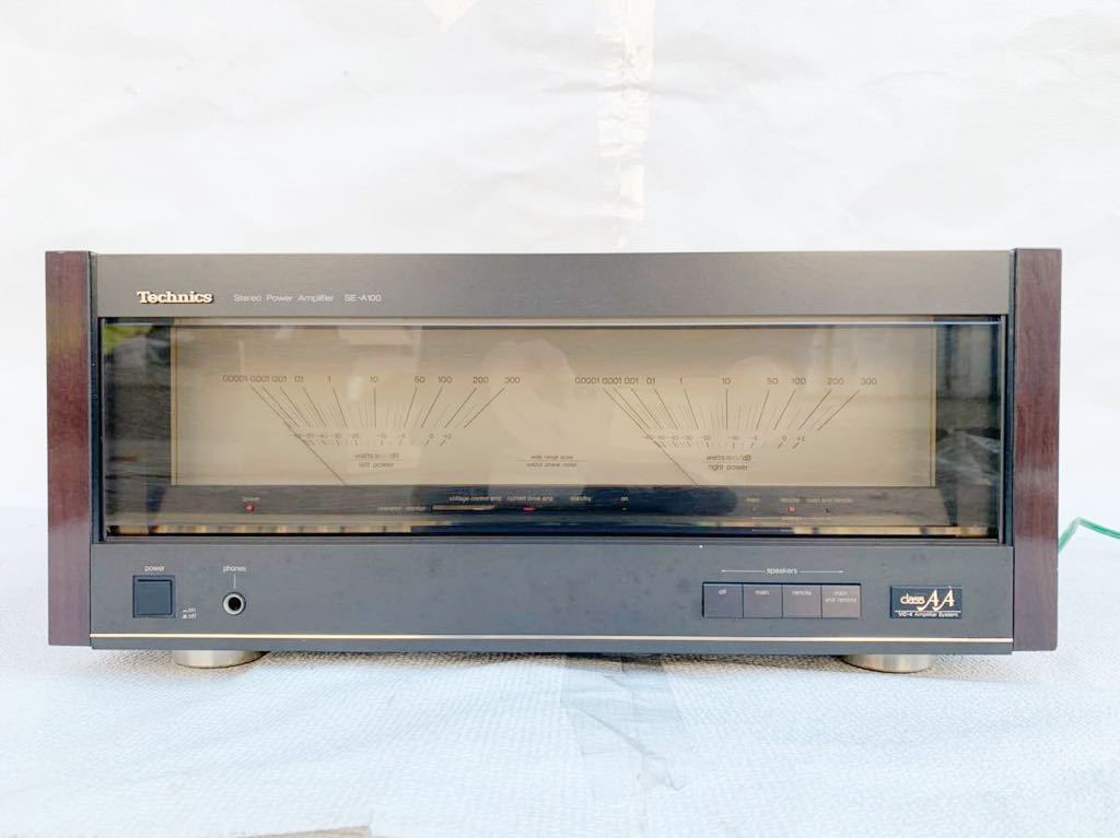 TECHNICS テクニクス パワーアンプ SE-A100 動作品 www.gastech.com.tr