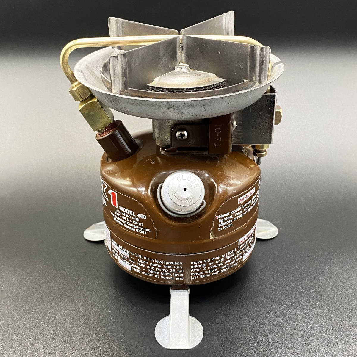 初代モデル】分解整備済 当日発送 コールマン peak1 400 79年10 初代モデル】分解整備済 当日発送 コールマン peak1 400 79年10
