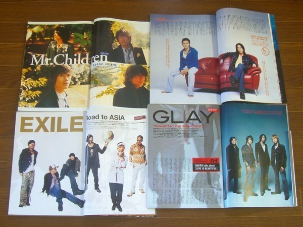 WHAT\'s IN?/wa twin 2005~2009 год 12 шт. laruk/ ошибка Chill /B\'z/GLAY/EXILE/ др. PA26