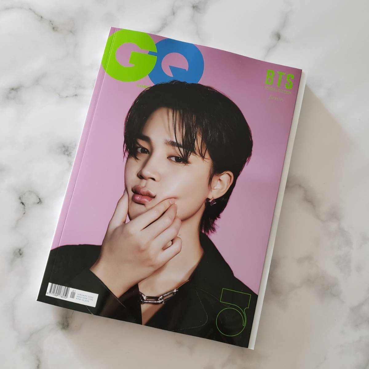 新品【GQ KOREA】BTS JIMIN Version 2022年1月号_画像1