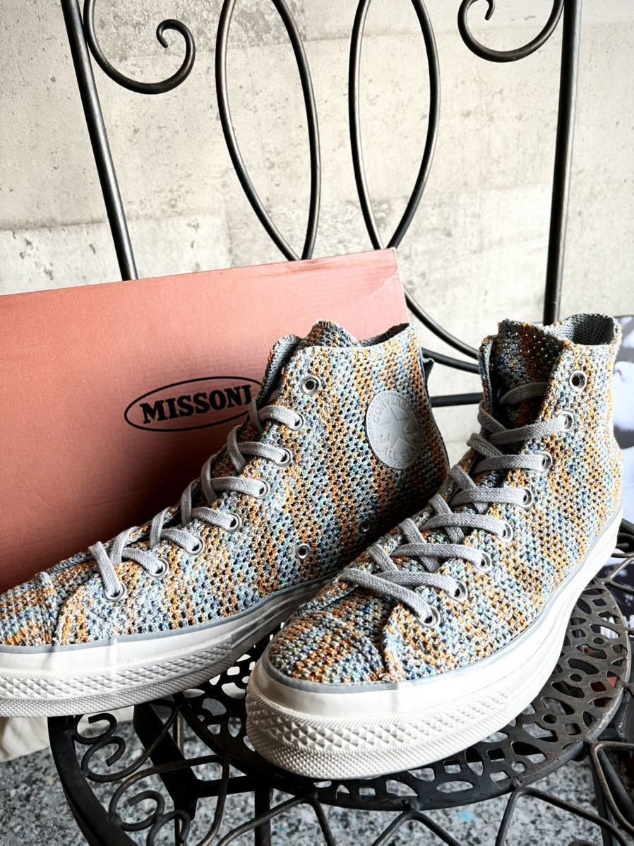 ☆DEAD STOCK★ レア CONVERSE × MISSONI CHUCK TAYLOR ALL STAR 限定モデル コンバース ミッソーニ チャックテイラー オールスター_画像2