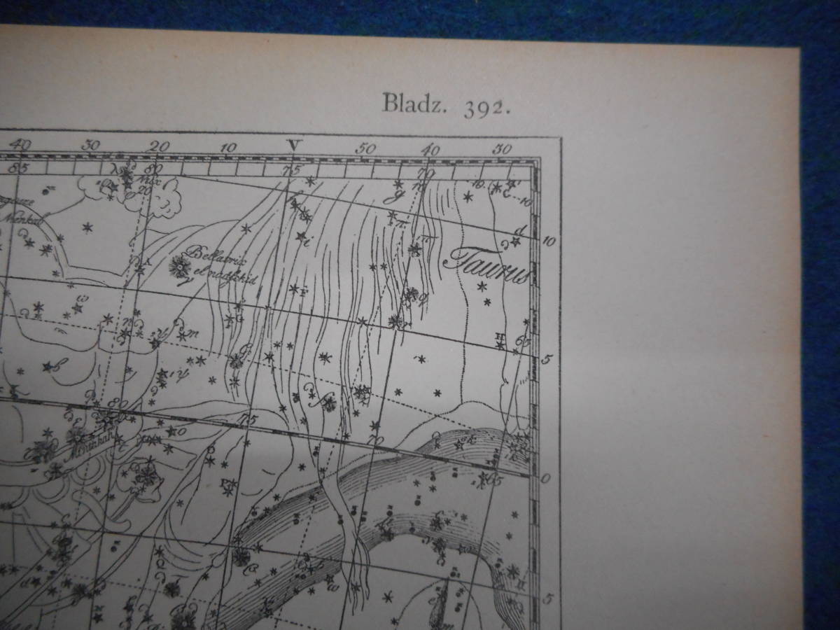 アンティーク天球図、天文暦学書Astronomy 星座図絵1801年復刻『ボーデの星図ウラノグラフィア16』Star map, Planisphere, Celestial atlas_画像8