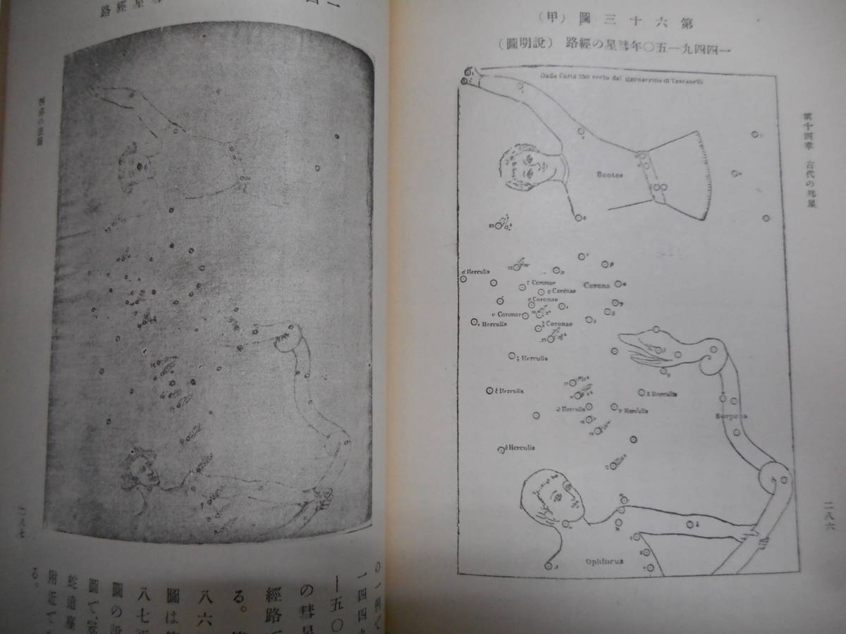 即決　アンティーク、天球図、天文暦学書、星図、天体観測、神田茂1924年『彗星』Comet,Astronomy,Star map, Planisphere, Celestial atlas