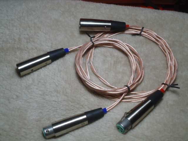 SUHNER+レビンソンアンプ+パワー20.5L/バランス仕様 線径2.5mm SUHNER+レビンソンアンプ+パワー20.5L/バランス仕様 線径2.5mm