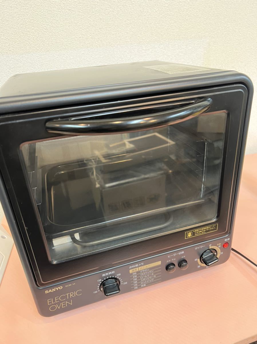 美品 名機 動作良好 SANYO 電気 オーブン ELECTRIC OVEN 調理器具 SOB