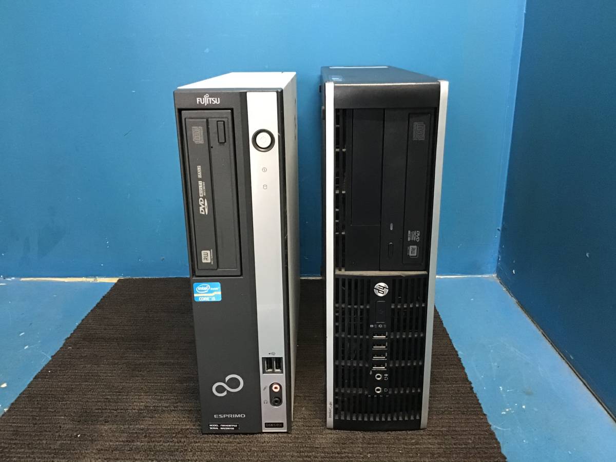 ☆岐阜発 ⑦デスクトップパソコン/2台セット△富士通(FUJITSU ESPRIMO