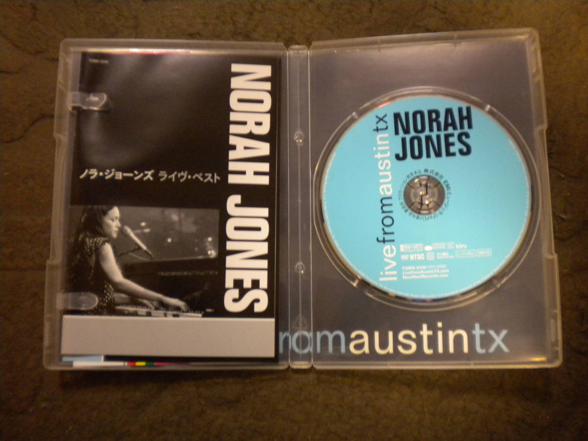 ノラ・ジョーンズ NORAH JONES live from austintx ＤＶＤ　全18曲収録_画像2
