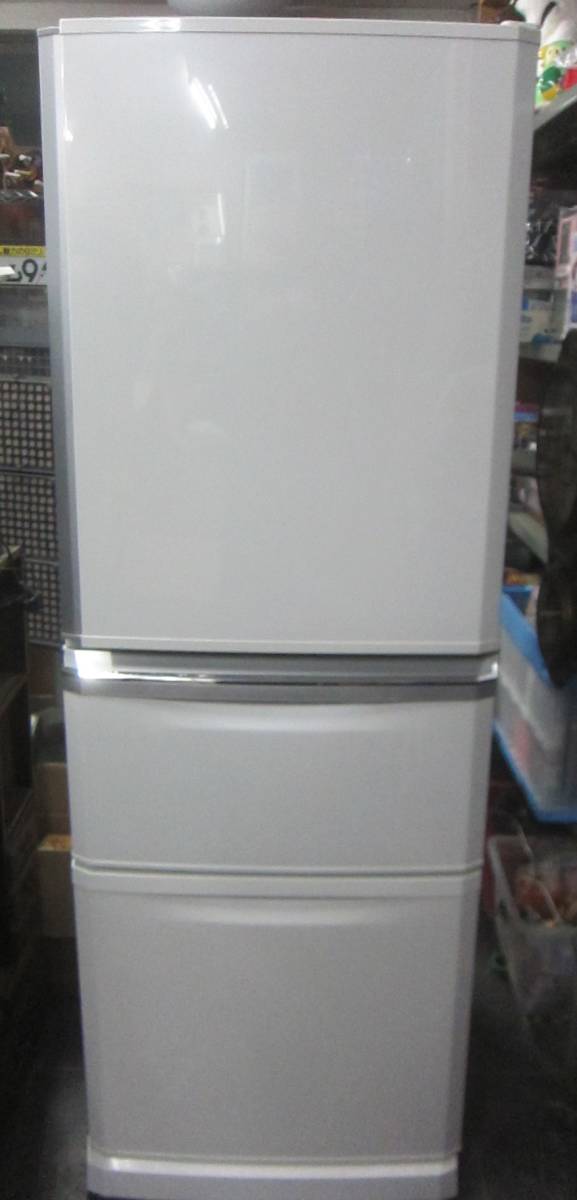 ヤフオク! - 三菱 3ドア 冷凍冷蔵庫 MR-C34A-W 2017年製