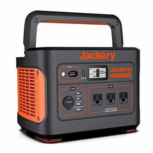 未使用・未開封 Jackery ポータブル電源 1000 超大容量278400mAh