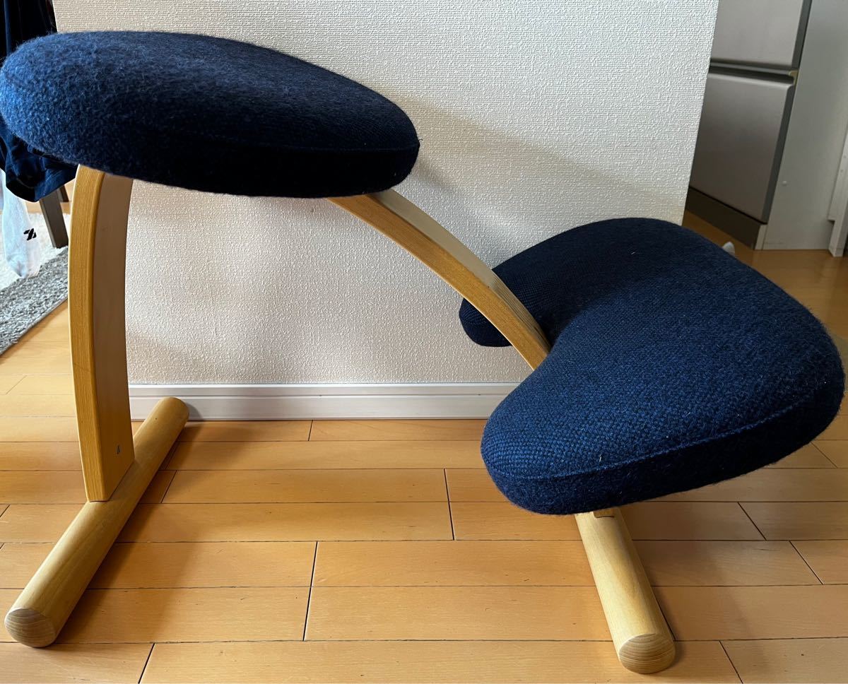 バランスイージー 学習椅子 木製 姿勢矯正 ノルウェー リボ バランス 