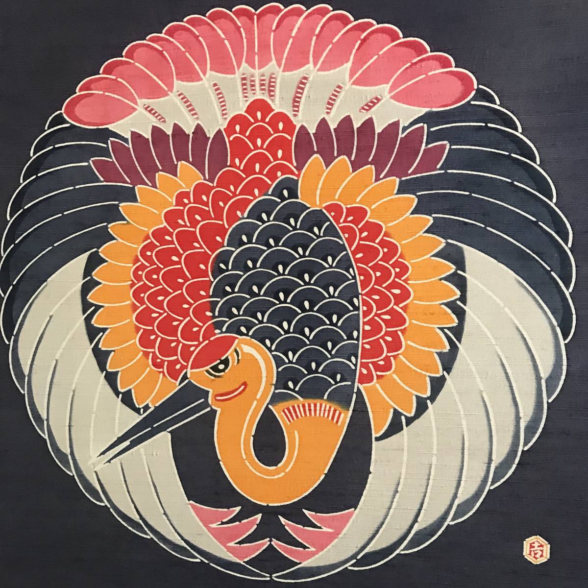 木製鶴彫刻屏風 【公式通販】