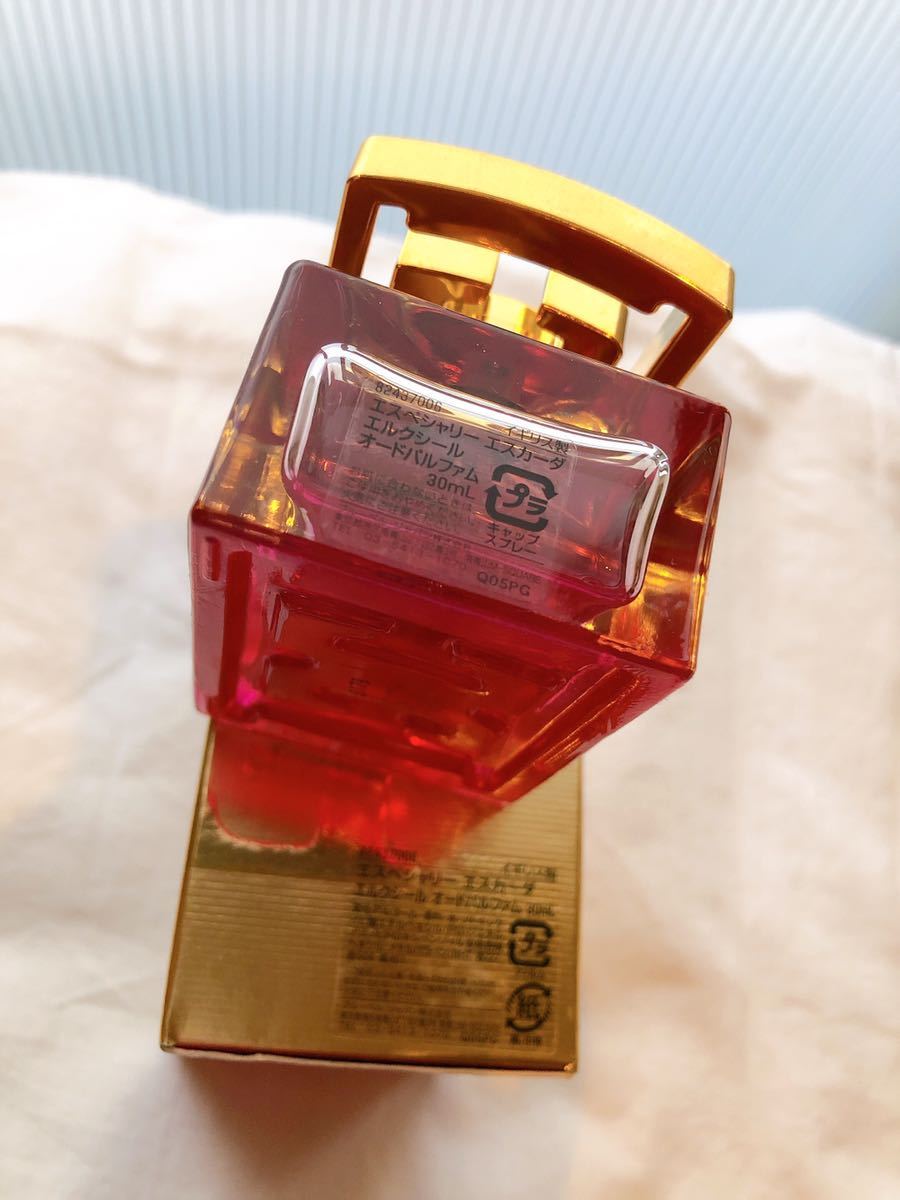 ESCADA Escada Especiallye spec Chaly ELixir elk наклейка EDP очень редкий духи 30ml