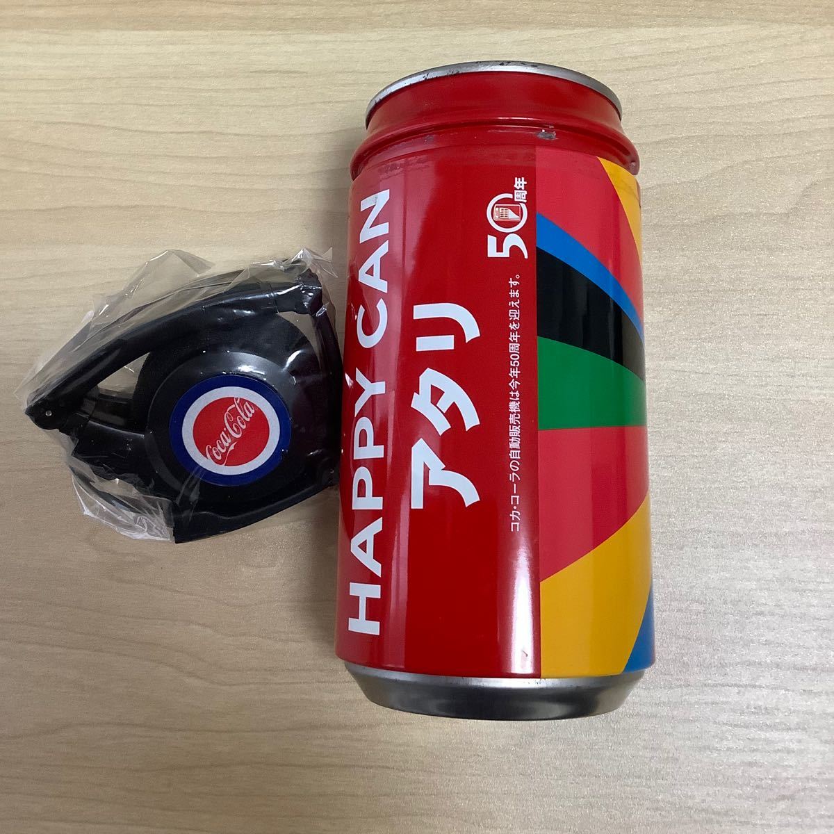 コカコーラ　HAPPY CAN アタリ缶　ヘッドフォン　非売品