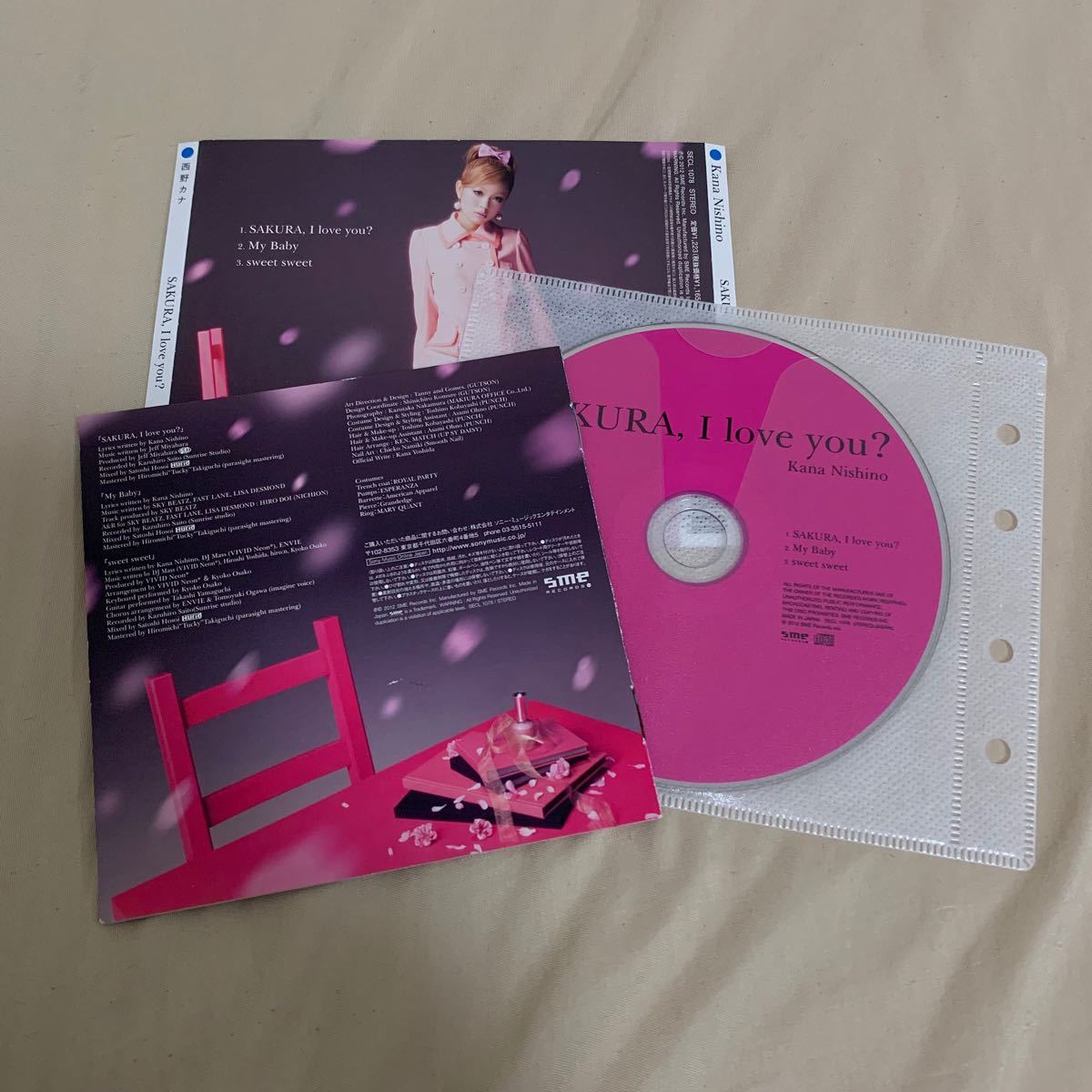 西野カナ SAKURA,I love you ? CD 中古CD