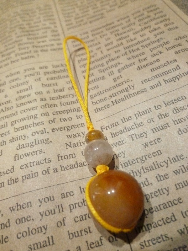  orange rutile quartz white garden quartz Gold rutile quartz strap 