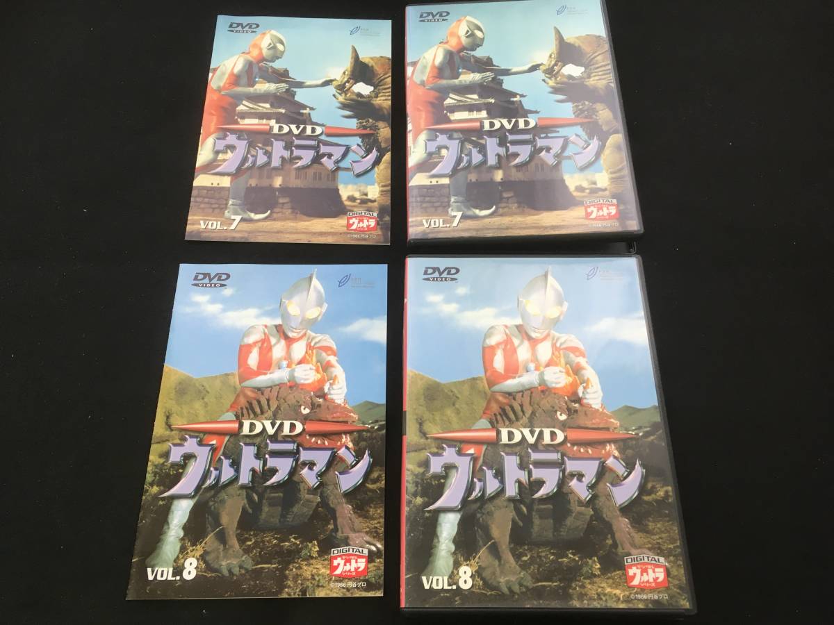 ウルトラマン(初代)DVD 第1~39話(最終話)全10巻 - library