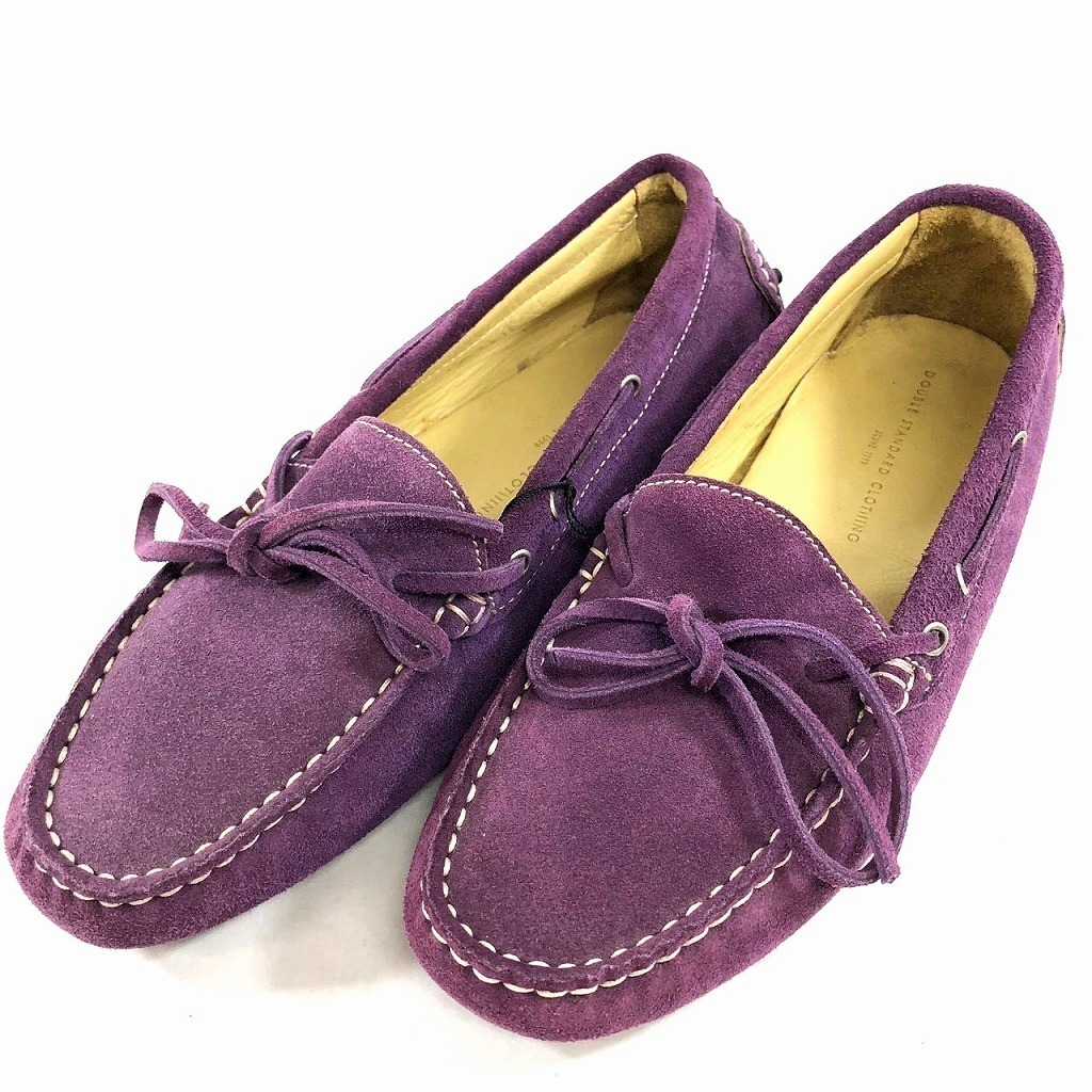 【新品】DOUBLE STANDARD CLOTHING（ダブルスタンダードクロージング）) 靴 36 紫色 / 02116